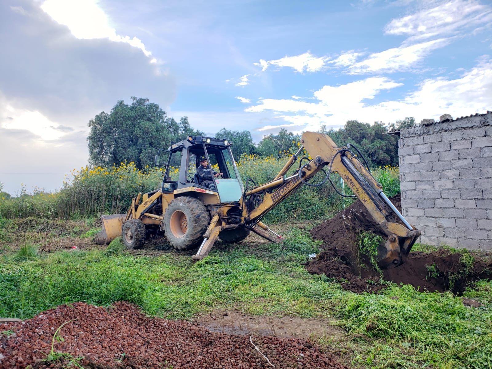 Excavación en terreno